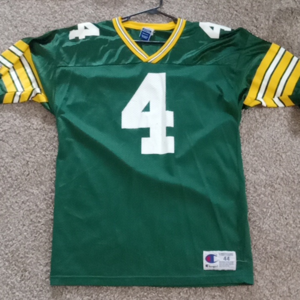 Vintage Brett Farve Jersey made by Champion